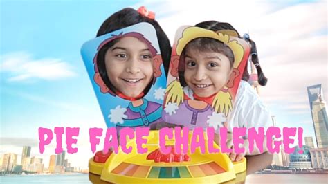 Pie Face Showdown Challenge Get Blasted With Whipped Cream Dubai Youtubers Mesha Fun Club