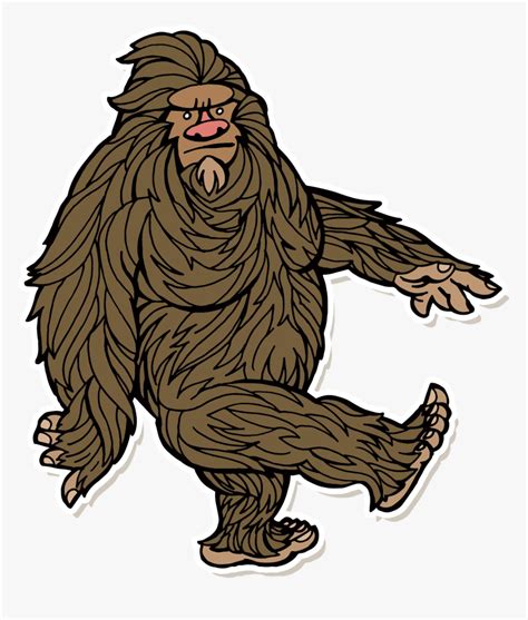 Thumb Image Cartoon Bigfoot Clipart Hd Png Download Kindpng