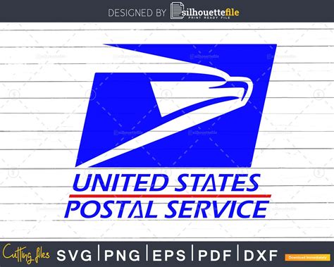 USPS United States Postal Service Post Office logo SVG cuttable Cricut