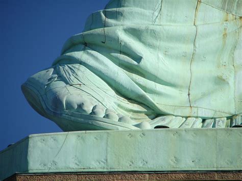 Statue Of Liberty Right Foot Her Raised Right Foot Is On Flickr