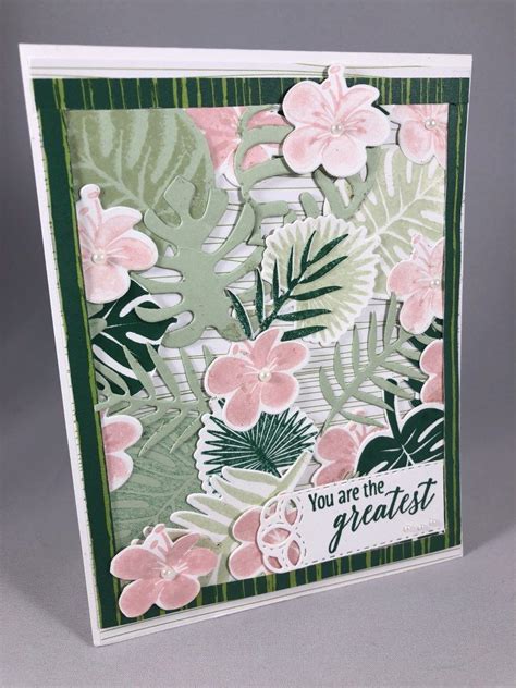 stampin up tropical chic card idea jeanie stark stampinup chic cards cards stamping up cards