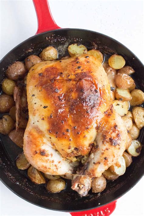 Cast Iron Roast Chicken Whole Chicken Skillet