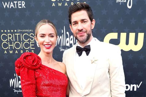 Emily Blunt And John Krasinski Have Red Hot Date Night At The