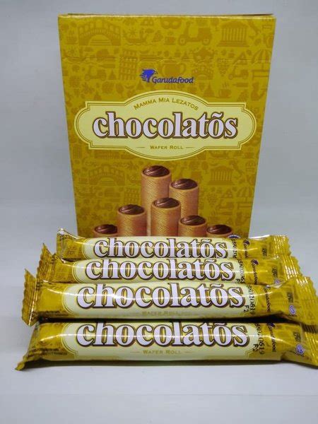 Jual Coklat Wafer Chocolatoswafer Roll Chocolatos Di Lapak Toko Arrumi