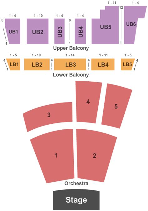 State Theatre Seating Chart And Maps Portland