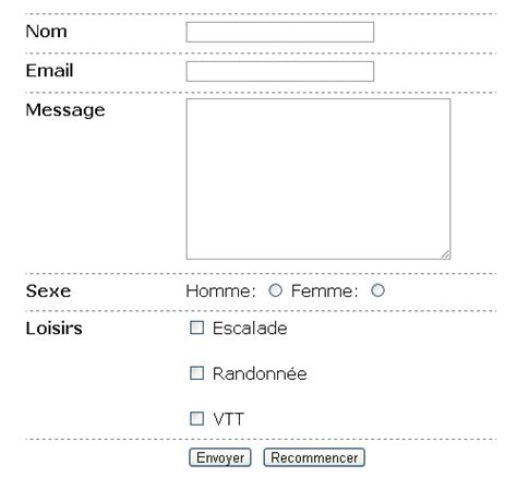 Formulaire Html Css Service Publique Riset
