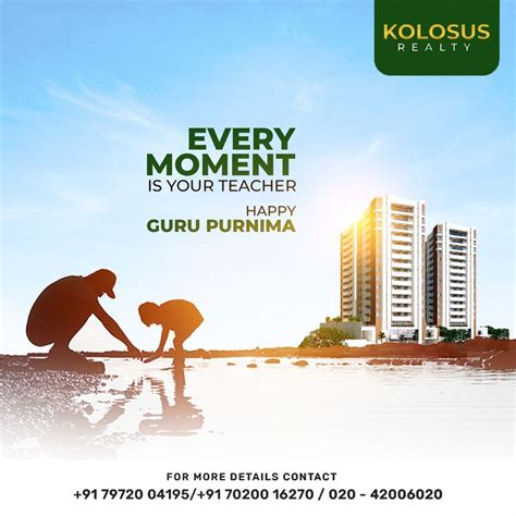 Every Moment Is Your Teacher Social Media Guru Purnima Ads Guru