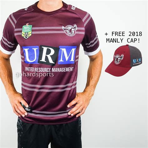 The nsw and australian player possesses great ball skills and has one of the best tackling techniques in the game. Manly Sea Eagles 2018 Mens Home Jersey (Sizes S - 3XL) *BNWT* + FREE CAP