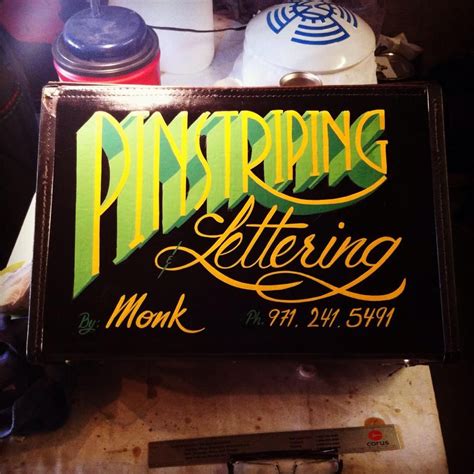 Pinstriping And Lettering Sign Painting Lettering Hand Lettering Fonts