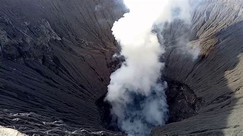 Volcano Crater Of Mount Bromo Youtube