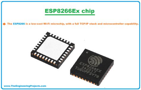 Esp8266 Based Wifi Modules For Iot Projects The Engineering Projects