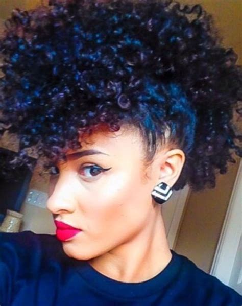 These are our top picks for the best braided updos for black women. 50 Mohawk Hairstyles for Black Women | StayGlam | Curly ...