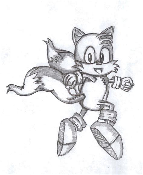 Classic Tails Sketch By Soaringravenz On Deviantart