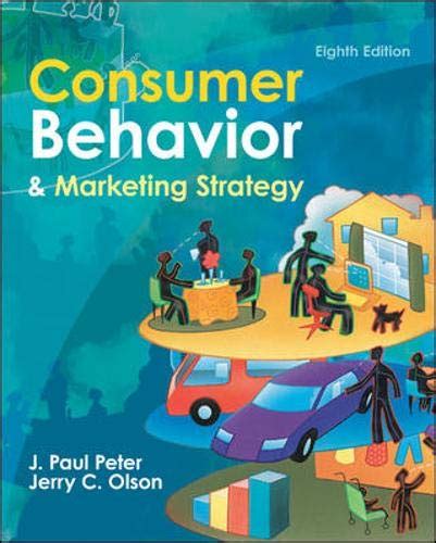 9780073529851 Consumer Behavior Abebooks Peter J Paul Olson