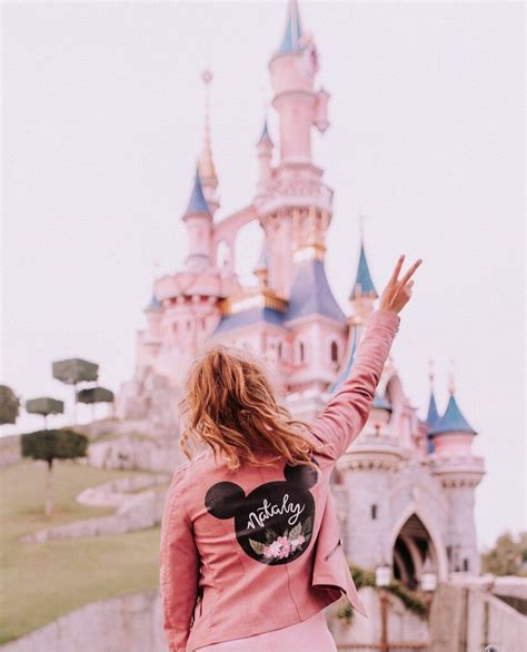 Disneyland Paris Instagram Jacket Sleeping Beauty Castle