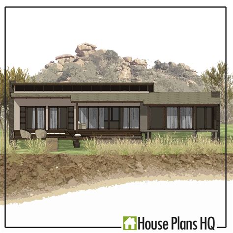 The cost for the cad file offsets some of the labor costs a designer would charge if the plan were redrawn. The Rhino Lodge READY2BUILD | Bedroom house plans, House ...