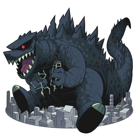 King Of The Monster Godzilla By Gashi Gashi On Deviantart
