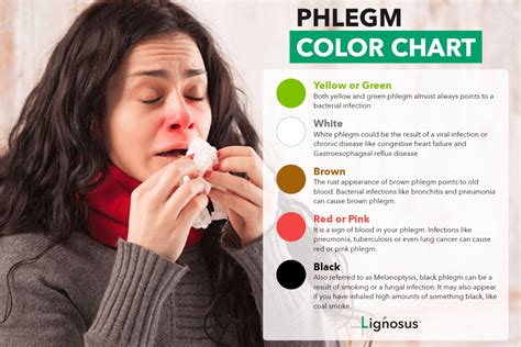 Phlegm Colour Chart