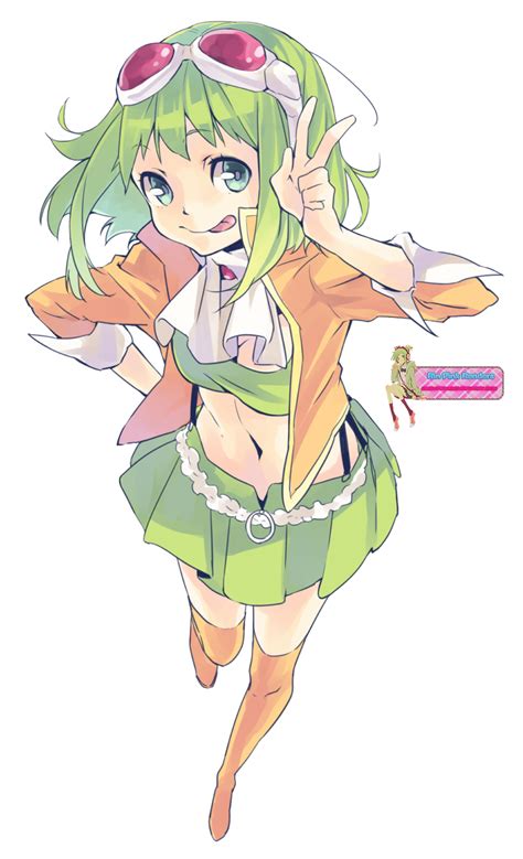 Render Gumi Megpoid ~ Vocaloid Characters Vocaloid Anime