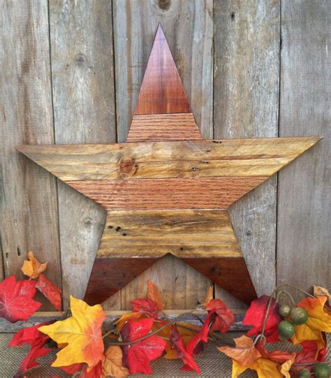 Rustic Reclaimed Wood Star By Lowerarkcrafts On Etsy Etsy