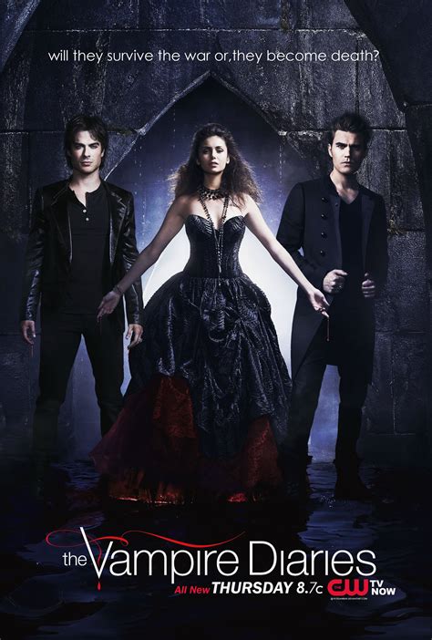 The Vampire Diaries Photo Tvdiv Survive Or Die Promo Poster Vampire