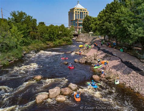 Wausau Whitewater Park The Best Place For Kayaking And Canoeing In