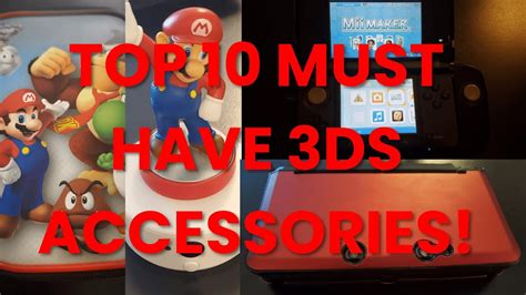 Top 10 Must Have Nintendo 3ds Accessories In 2020 Youtube