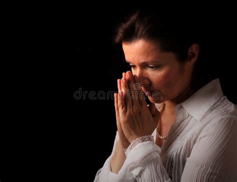 Praying Woman Stock Photo Image Of Pious Gesture Christian 3619528