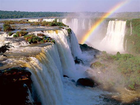 World Beautiful Places Iguazu Falls