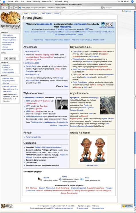 Nonsensopedia Nonsensopedia Polska Encyklopedia Humoru