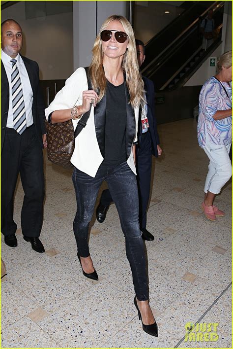 heidi klum officially launches her intimates line in sydney looking white hot photo 3289043
