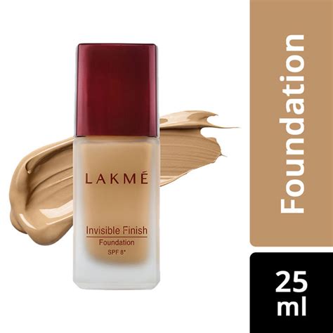 Buy Lakme Invisible Finish SPF 8 Foundation Shade 02 25 Ml Online