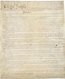 La prima pagina della Costituzione americana redatta nel 1787 - Itaca ...