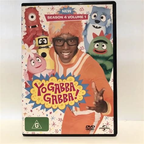 yo gabba gabba season 4 vol 1dvd region 4 pal rated g 13 50 picclick