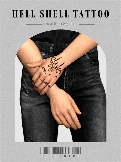 Sims 4 Hair Male Sims 4 Male Clothes Finger Tattoos Tattoos And