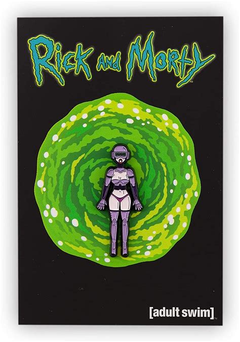 Rick And Morty Exclusive Sexy Robot Enamel Collector Pin Uk