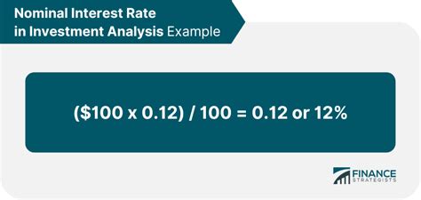 Nominal Interest Rates Definition Calculation And Example