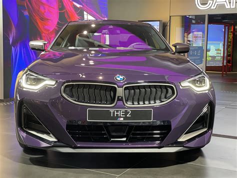 Upclose With The 2021 Bmw M240i Coupe In Thundernight Metallic In 2023