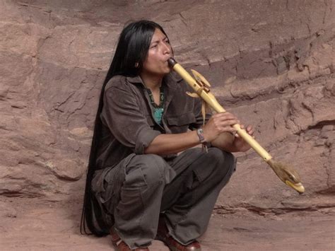Native American Flute Player Native American Men Native American Music Native American Flute