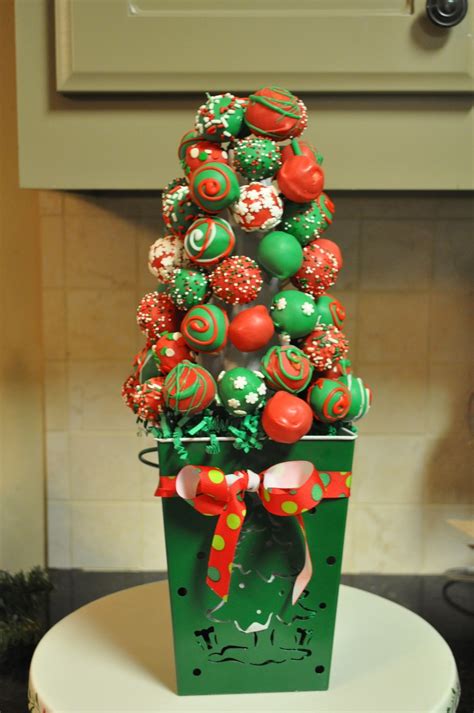 Made by christina pagan & yesenia figueroa. Cake Ball Christmas Tree - CakeCentral.com