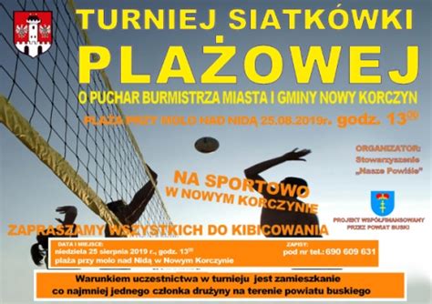 Turniej Siatkówki Plażowej o Puchar Burmistrza Miasta i Gminy Nowy