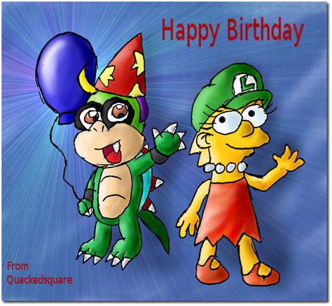 Double Happy Birthday By Quacksquared On Deviantart