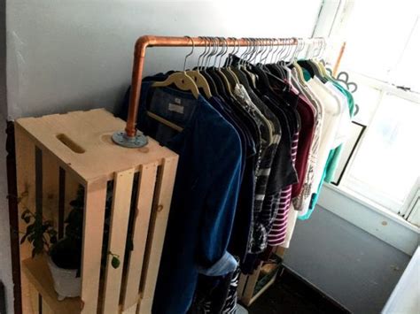 31 Diy Clothing Rack Ideas To Conveniently Increase Storage Space Diy