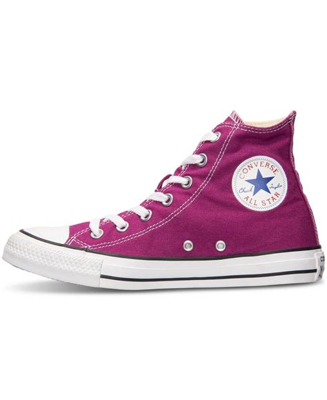 Converse Chuck Taylor All Star High Top Sneaker Pink Sapphire In Pink