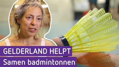 Badminton Samenwel Zoekt Badmintonners Gelderland Helpt Youtube