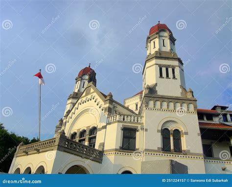 Lawang Sewu Or The Thousand Doors Building In Semarang Indonesia