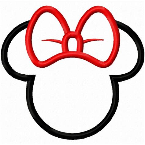 Silhouette Minnie Mouse At Getdrawings Free Download