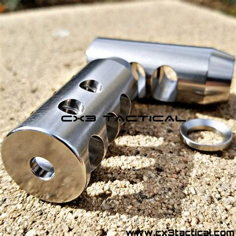 Stainless Steel Muzzle Brake Compensator Competition Brake Ruger 1022