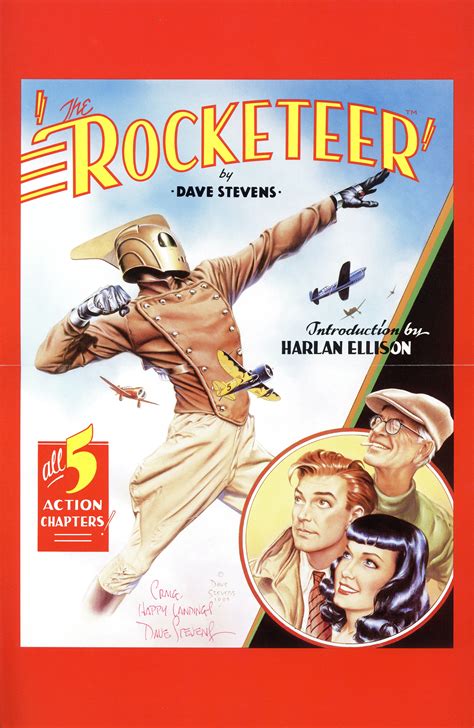 Rocketeer Promotional Poster By Dave Stevens