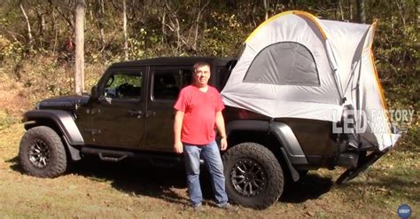 How To Install Jeep Gladiator Tent